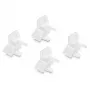 Clip in plastica Delock per SSD M.2 / modulo, 4 pezzi