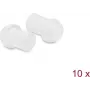 Protezione antipolvere Delock per connettore TOSLINK, plastica, 10 pezzi, trasparente