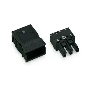 Connettore WAGO 770-103 WINSTA® MINI a 3 poli, nero