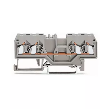 Morsetto passante WAGO grigio 0,08-2,5 mm² 280-833
