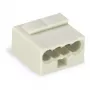 WAGO 243-304 Series 243 Micromorsetto a 4 conduttori, 100 pz, grigio chiaro