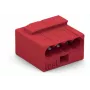 Connettore di derivazione WAGO MICRO - morsetto a 4 conduttori - rosso