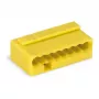 Connettore WAGO 243-508 PUSH WIRE® a 8 conduttori giallo 6A 100V