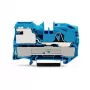 WAGO 2016-7114 Morsetto sezionabile N a 1 conduttore, Push-in CAGE CLAMP, blu
