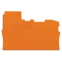 WAGO 2002-7192 Piastra terminale e intermedia, 0,8 mm, arancione