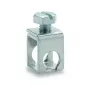 WAGO 209-105 morsetto passante, 2 conduttori, 2,5 mm², grigio, 50 pezzi