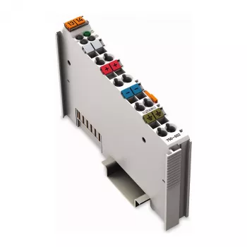 WAGO 750-602 modulo di alimentazione di sistema, 24 VDC, 1,08 A, guida DIN, grigio, CAGE CLAMP