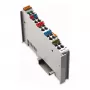 WAGO 750-613 blocco morsetti a 4 conduttori, grigio, CAGE CLAMP, 0,08-2,5 mm², guida DIN-35