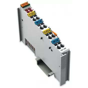 WAGO 750-455 modulo di ingresso analogico a 4 canali, 0,5 kV, 32 V, 12 bit, 100 Ohm