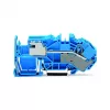 WAGO 2016-7714 Morsetto sezionabile N a 1 conduttore, 16 mm², Push-in CAGE CLAMP, blu