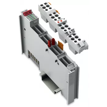 WAGO 753-530 modulo di uscita digitale, 8 canali, 24 VDC, 0,5 A, PNP, CAGE CLAMP, guida DIN