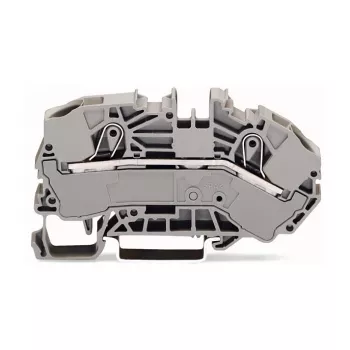 WAGO 2016-7604 morsetto passante, 4 conduttori, 16 mm², 800 V, grigio