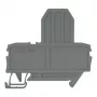WAGO 2002-991 piastra terminale, grigio, 2 mm, 67 mm, 57,2 mm, TOPJOB S