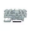 WAGO morsetto passante 4 mm², grigio, 32 A, 800 V, CAGE CLAMP®
