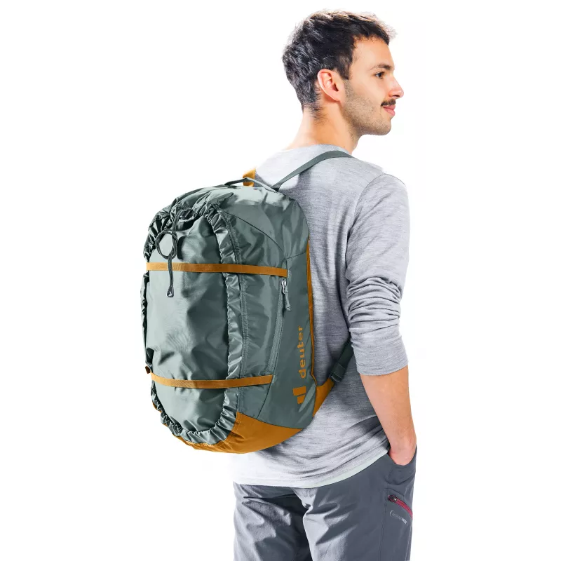 Deuter Gravity Rope Bag 45L - Zaino da arrampicata robusto con telo corda integrato