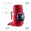 Deuter Futura Pro 32 Zaino da trekking - Cherry/Masala
