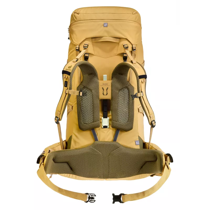 Deuter Aircontact Core 65 + 10 SL Zaino da trekking donna - Savanna/Nori