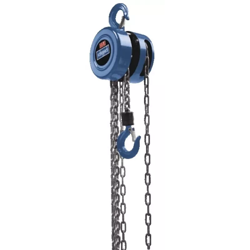 Paranco a catena SCHEPPACH CB01 1000 kg con fune manuale