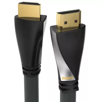 HAMA AVINITY K. HDMI - HDMI 2M 4K Ultra HD cavo HDMI High-Speed con Ethernet, 2m, nero