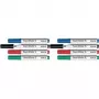 MAUL Hebel XL pennarello per lavagna bianca - punta fine - colori assortiti - confezione da 4