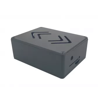 ALLNET Rock 4 C+ case in alluminio ecoPI PRO LP nero per Radxa Rock Pi 4C Plus