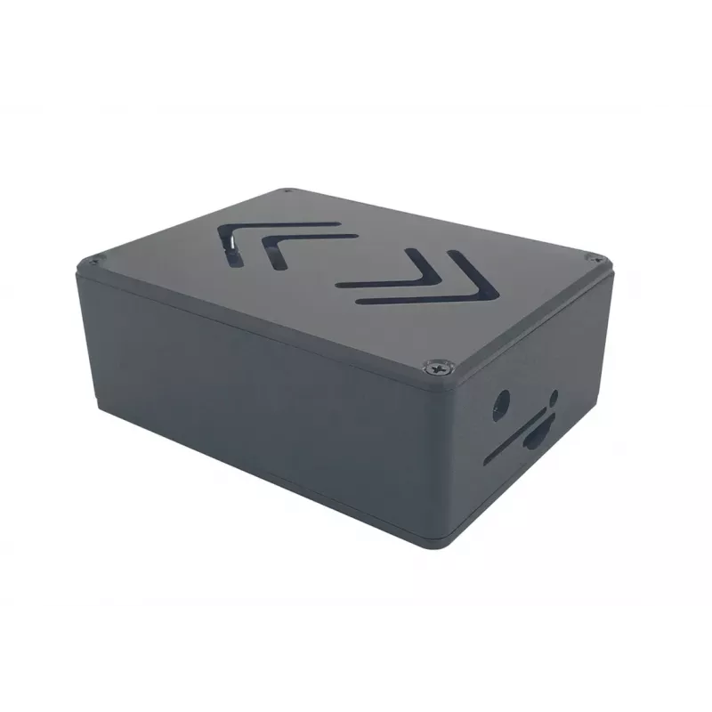 ALLNET Rock 4 C+ case in alluminio ecoPI PRO LP nero per Radxa Rock Pi 4C Plus
