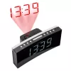 PEDEA radiosveglia FM / sveglia con proiezione, nero