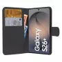 PEDEA Book Cover Classic per Samsung Galaxy S26 Plus, nero