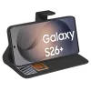 PEDEA Book Cover Classic per Samsung Galaxy S26 Plus, nero