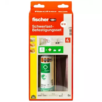 Fischer set di fissaggio heavy-duty FIS V Zero 300 T SBS M10R