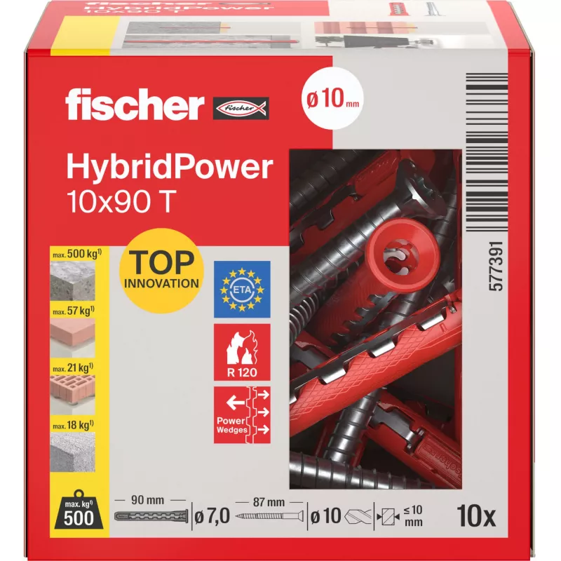 Vite Fischer HybridPower 10x90 T