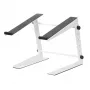 Adam Hall SLT001EW supporto per laptop - bianco - acciaio - 225 mm - 250 mm - 340 mm