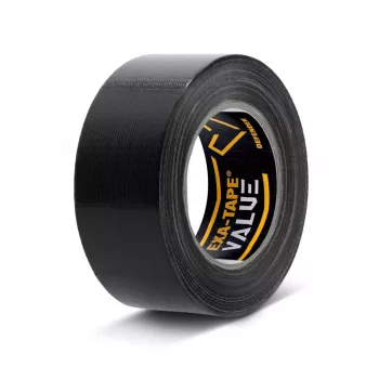 Adam Hall DTEXAVB50 Gaffer Tape, nero, 50 mm x 50 m