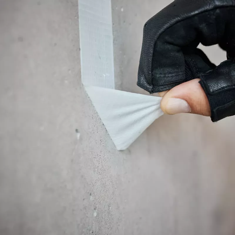 Adam Hall DTEXAVW50 Gaffer Tape bianco 50 mm x 50 m