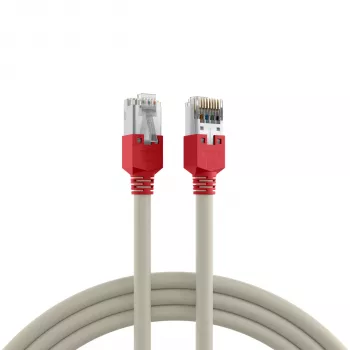 EFB Elektronik cavo patch RJ45 Cat.5e F/UTP LSZH Draka UC300 TM11rt crossover grigio 0,5 m