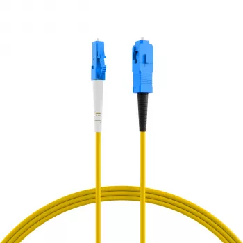 EFB-Elektronik Cavo patch in fibra ottica Simplex LC-SC G657.A2 0,5 m 2,0 mm giallo 9/125 µm