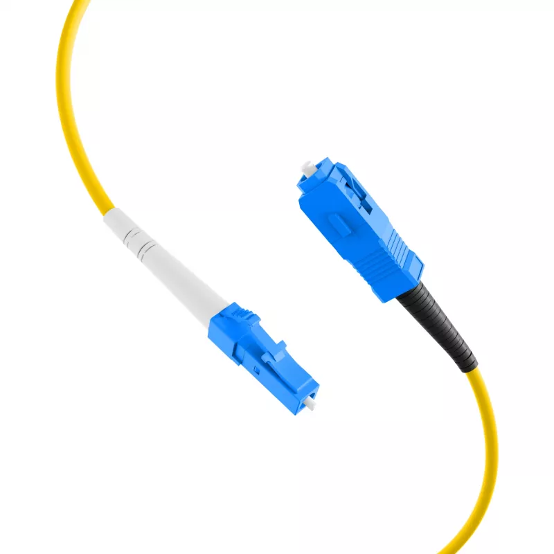 EFB-Elektronik Cavo patch in fibra ottica Simplex LC-SC G657.A2 0,5 m 2,0 mm giallo 9/125 µm
