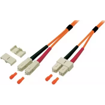EFB Elektronik Jumper Duplex SC-SC 62,5/125 µm OM1 LSZH arancione 3,0 mm 10 m