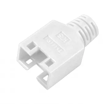 EFB Elektronik Guaine antistrappo per cavi di rete RJ45 - grigio chiaro (confezione da 100 pz.)