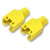 EFB Elektronik Protezione antistrappo - terminali per cavi di rete - giallo (confezione da 100 pz.)