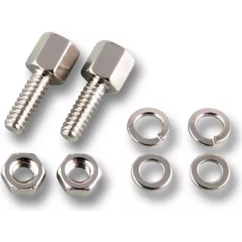 EFB Elektronik Set prigionieri filettati ESV UNC 4-40 con dado nichelato, argento