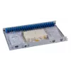 EFB Elektronik Patch panel in fibra ottica - montaggio rack - SC SM X 48 - grigio, RAL 7035 - 1U - 19 pollici