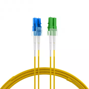 EFB Elektronik Cavo patch in fibra ottica LC/APC monomodale OS2 20 m giallo