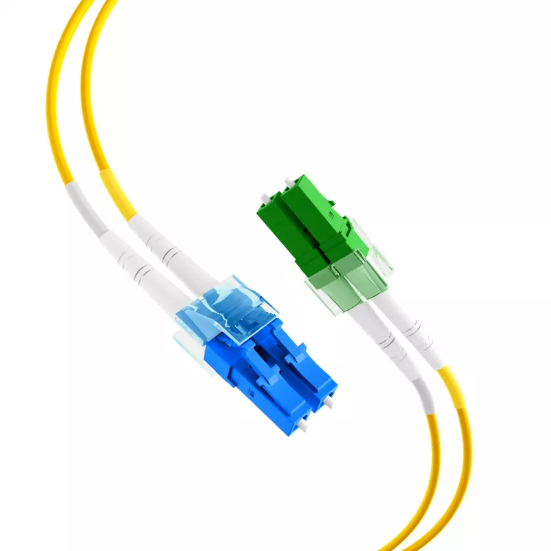 EFB Elektronik Cavo patch in fibra ottica LC/APC monomodale OS2 20 m giallo