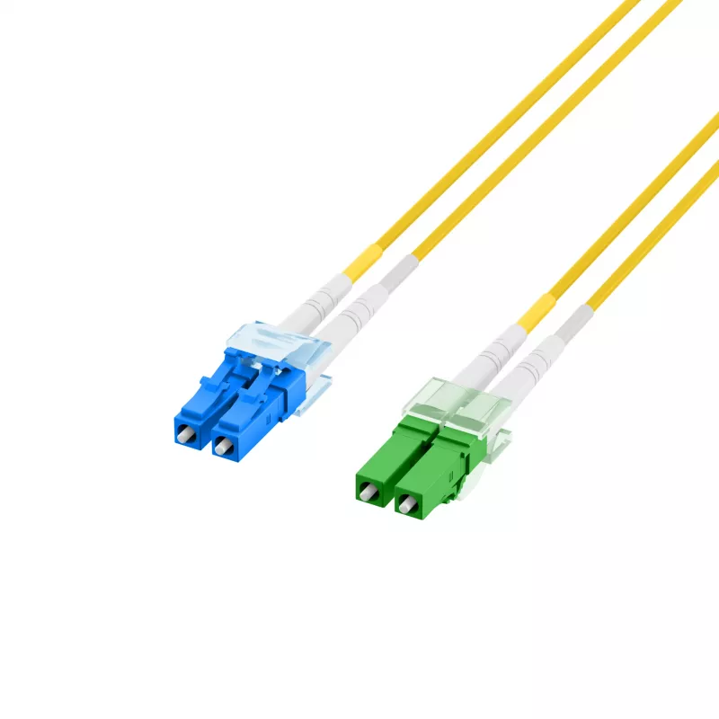 EFB Elektronik Cavo patch in fibra ottica LC/APC monomodale OS2 20 m giallo