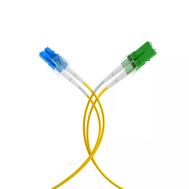 EFB Elektronik Cavo patch in fibra ottica LC/APC monomodale OS2 20 m giallo