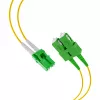 EFB Elektronik Cavo patch duplex LC/APC-SC/APC OS2 G652D 1m LSZH 2mm giallo