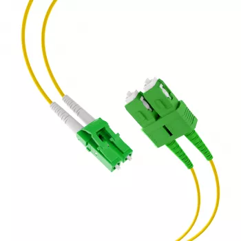 EFB Elektronik Cavo patch duplex LC/APC-SC/APC OS2 G652D 1m LSZH 2mm giallo