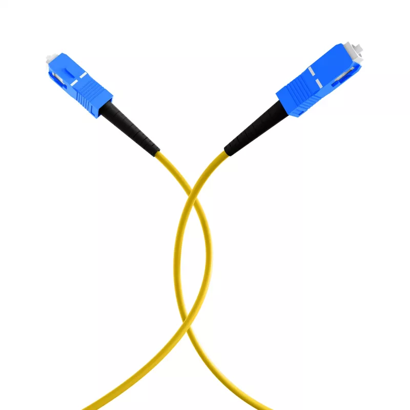 EFB-Elektronik Cavo patch in fibra ottica simplex SC-SC G657.A2 5m 3,0mm giallo 9/125µm