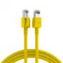 EFB Elektronik DCK1001GE.0,5 Cavo patch LED RJ45 Cat.6A S/FTP FRNC, giallo